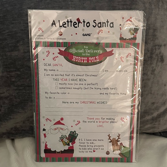 GANZ 'A Letter to Santa' Holiday Set - Picture 1 of 4